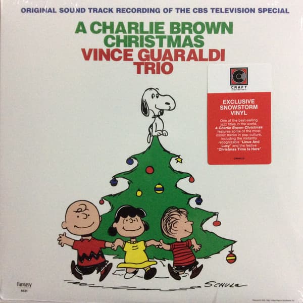 GUARALDI, VINCE TRIO - A CHARLIE BROWN CHRISTMAS (SNOWSTORM VINYL)
