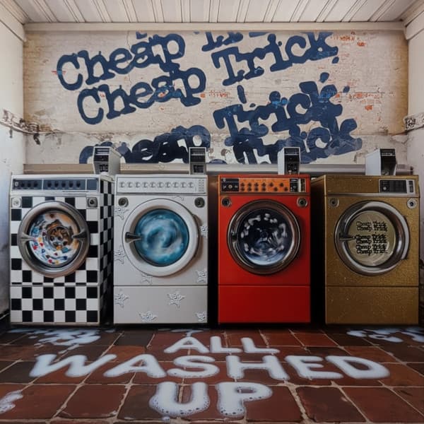 CHEAP TRICK - ALL WASHED UP (GRAPHITE MARBLE)