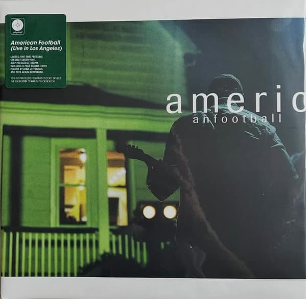 AMERICAN FOOTBALL - AMERICAN FOOTBALL (LIVE IN LOS ANGELES) (KELLY GREEN)