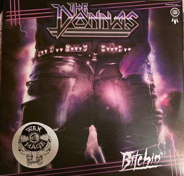 DONNAS, THE - BITCHIN' (2XLP STRAWBERRY W/ BLACK SWIRL)
