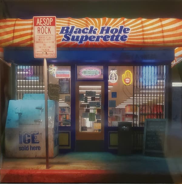 AESOP ROCK - BLACK HOLE SUPERETTE (BLACK ICE)