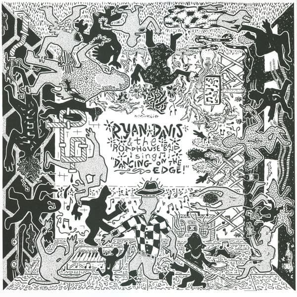 DAVIS, RYAN AND THE ROADHOUSE BAND - DANCING ON THE EDGE