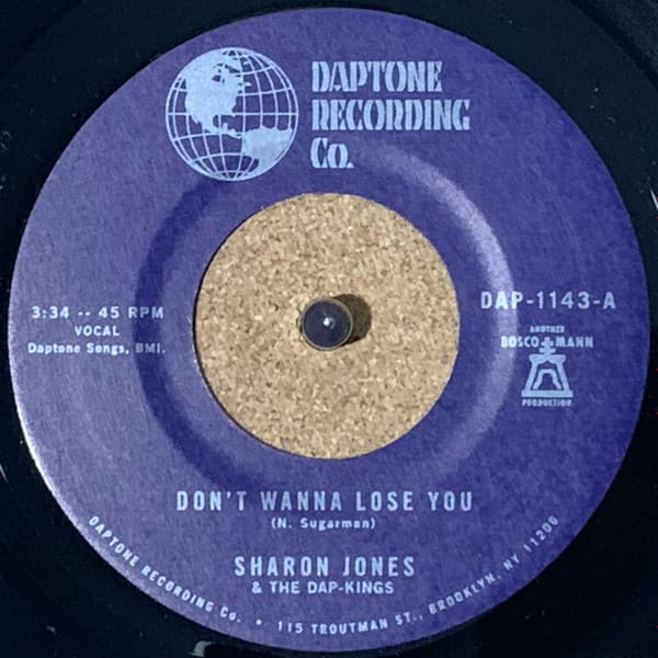 JONES, SHARON & THE DAP KINGS - DON'T WANNA LOSE YOU