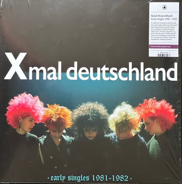 XMAL DEUTSCHLAND - EARLY SINGLES (1981-1982) (PURPLE)
