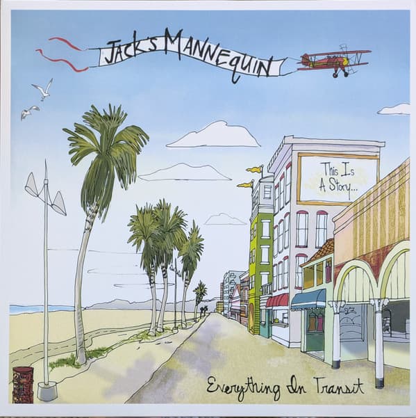 JACK'S MANNEQUIN - EVERYTHING IN TRANSIT - BLUE (BLUE) (COLV) (ANIV)