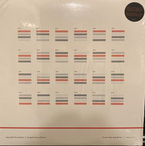 KIRSCHNER,KENNETH / BRANCIFORTE,JOSEPH - FROM THE MACHINE 1