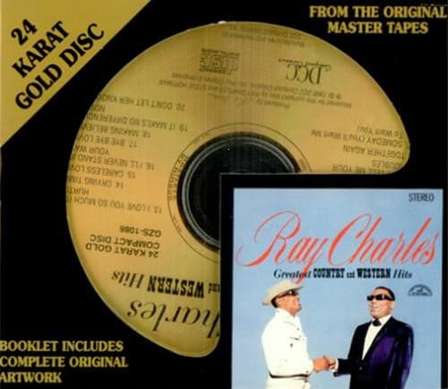 CHARLES, RAY - GREATEST COUNTRY AND WESTERN HITS (DCC GOLD DISC)