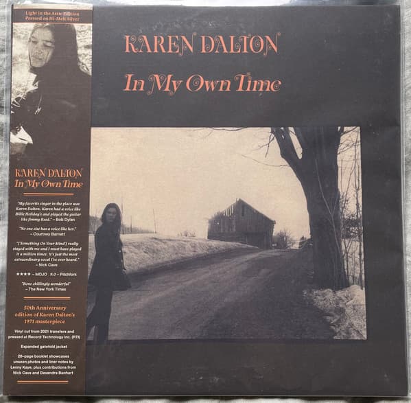 DALTON,KAREN - IN MY OWN TIME (50TH ANNIVERSARY EDITION) (SILVER)