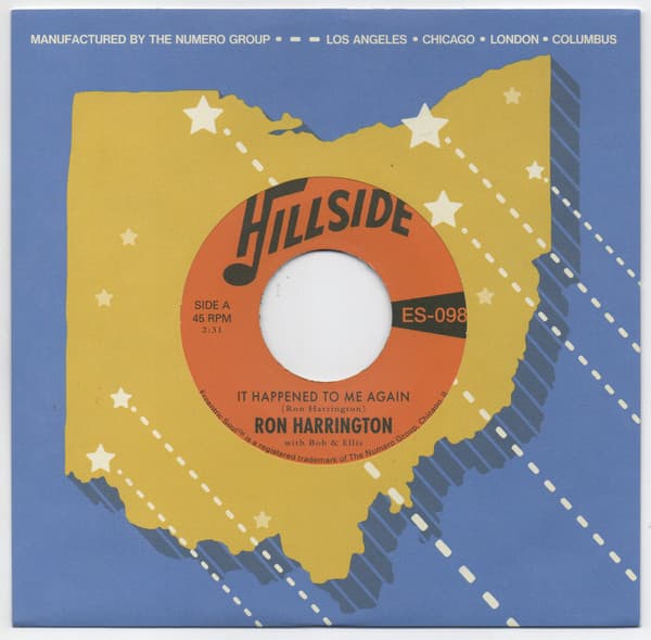 HARRINGTON,RON - IT HAPPENED TO ME AGAIN B/W BECAUSE YOU'RE MINE