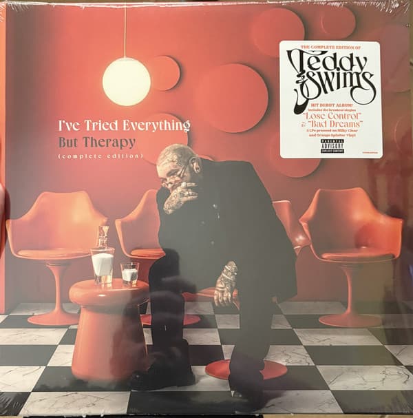 TEDDY SWIMS - I'VE TRIED EVERYTHING BUT THERAPY (COMPLETE EDITION) (MILKY CLEAR & ORANGE SPLATTER)