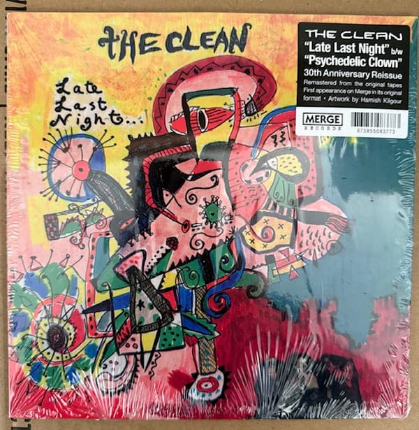 CLEAN, THE - LATE LAST NIGHT B/W PSYCHEDELIC CLOWN