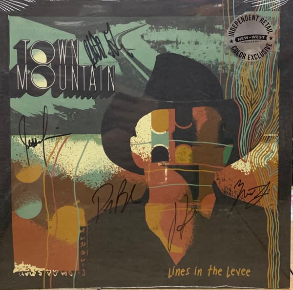 TOWN MOUNTAIN - LINES IN THE LEVEE (TRANSPARENT ORANGE)