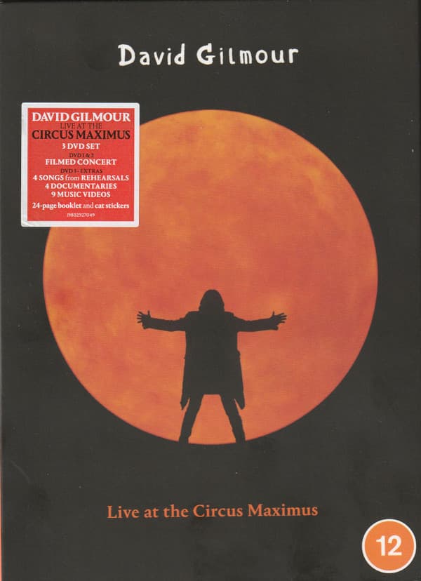 GILMOUR,DAVID - LIVE AT THE CIRCUS MAXIMUS (3PC) / (WB PHOT DOL)