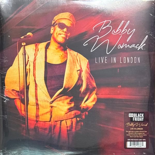 WOMACK, BOBBY - LIVE IN LONDON (RED VELVET CAKE, 180G)