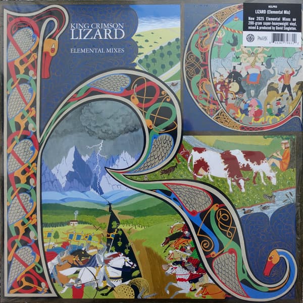 KING CRIMSON - LIZARD - 2025 DAVID SINGLETON ELEMENTAL MIXES (UK)