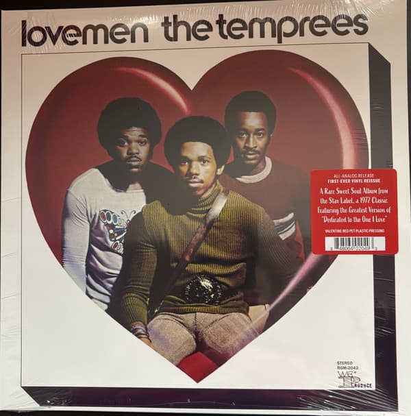 TEMPREES, THE - LOVEMEN (VALENTINE RED PET PLASTIC)