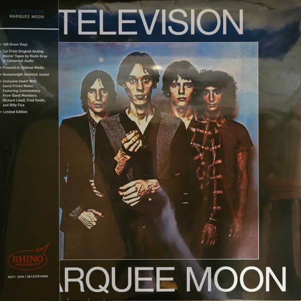 TELEVISION - MARQUEE MOON (RHINO HIGH FIDELITY)
