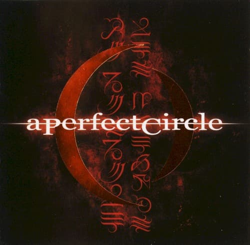 PERFECT CIRCLE - MER DE NOMS (ORANGE W/ BLACK, WHITE & YELLOW SPLATTER)