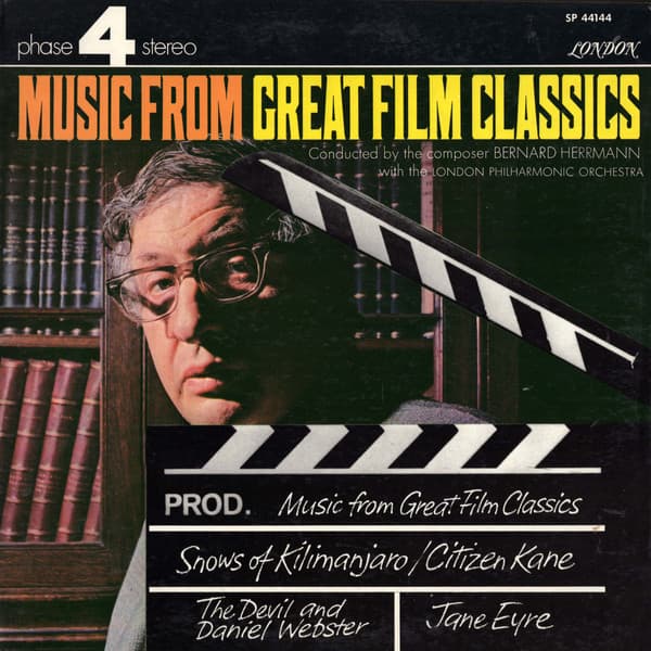 HERRMANN, BERNARD - MUSIC FROM GREAT FILM CLASSICS