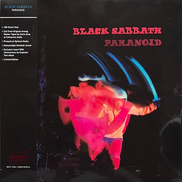 BLACK SABBATH - PARANOID (RHINO HIGH FIDELITY)