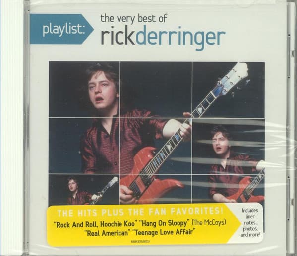 DERRINGER,RICK - PLAYLIST: THE VERY BEST OF RICK DERRINGER