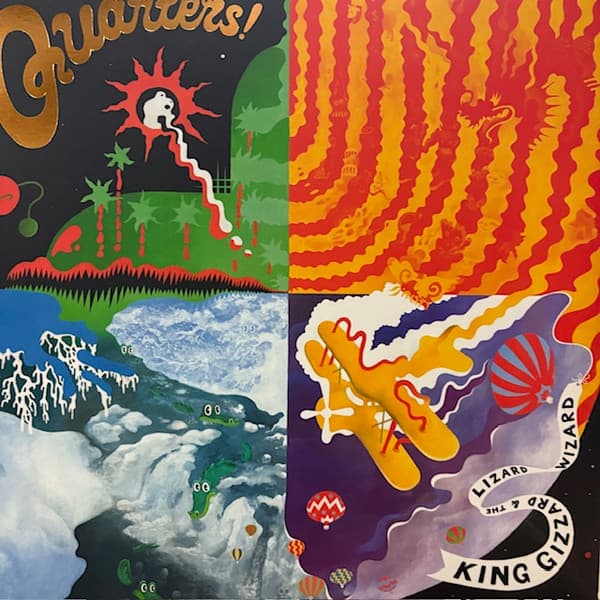 KING GIZZARD & THE LIZARD WIZARD - QUARTERS (OGV) (RECY) (GFOR)
