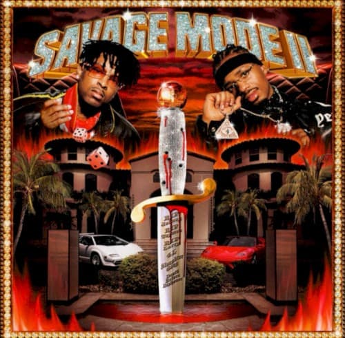 21 SAVAGE / METRO BOOMIN - SAVAGE MODE II (COLV) (OFGV) (RED)
