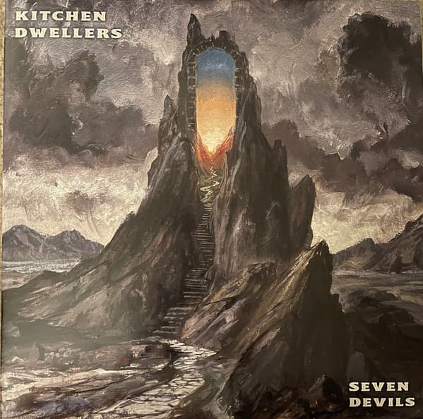 KITCHEN DWELLERS - SEVEN DEVILS (BLUE & ORANGE GALAXY)
