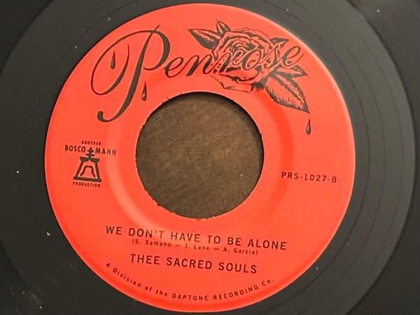 SACRED SOULS, THEE - SOMEBODY KNEW / WE DON'T HAVE TO BE ALONE