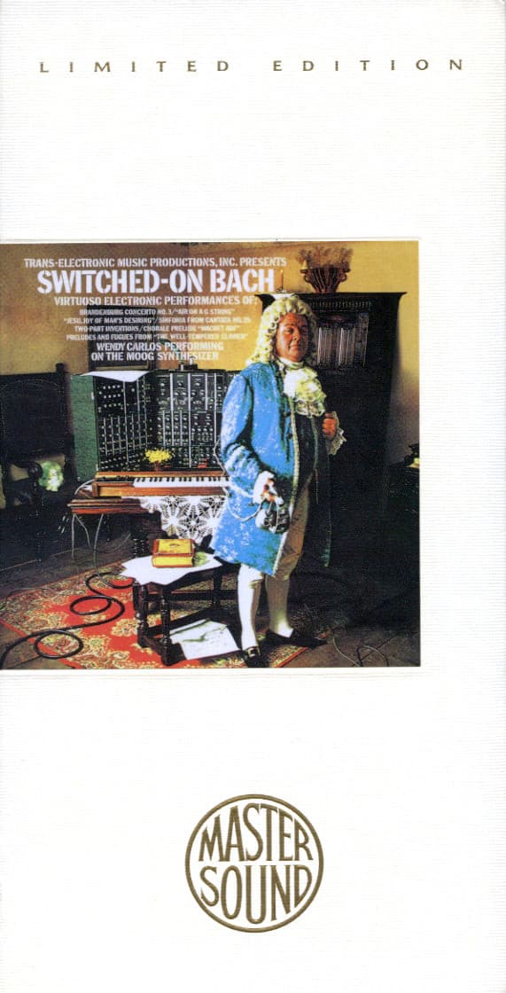 CARLOS, WENDY - SWITCHED-ON BACH (MASTERSOUND SBM GOLD DISC)