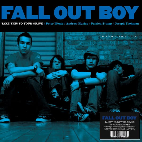 FALL OUT BOY - TAKE THIS TO YOUR GRAVE (BLUE JAY)