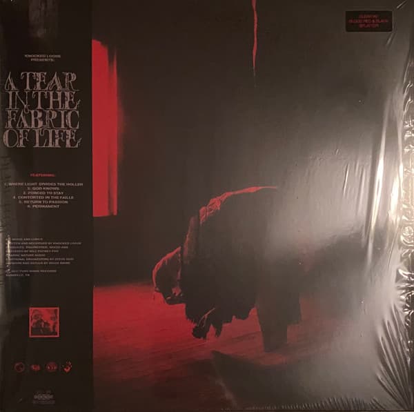 KNOCKED LOOSE - TEAR IN THE FABRIC OF LIFE (BLK) (CVNL) (RED)
