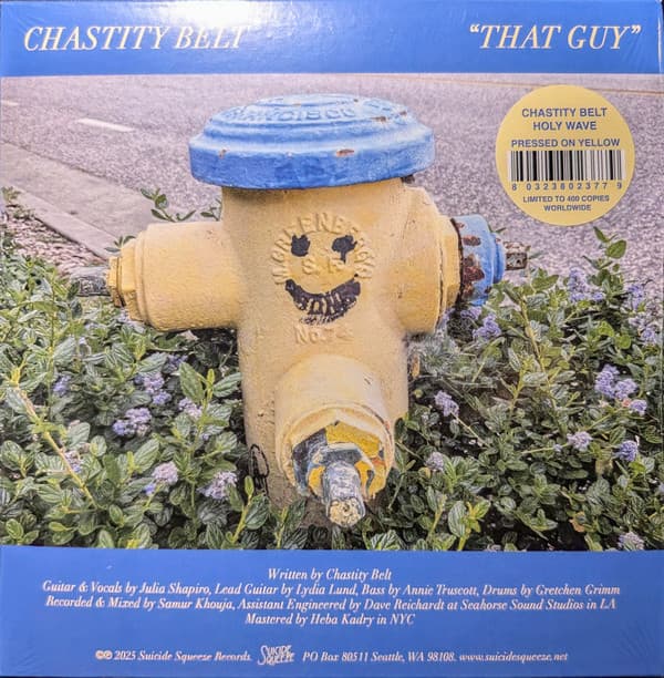 CHASTITY BELT / HOLY WAVE - THAT GUY / TIME CRISIS TOO (YELLOW)