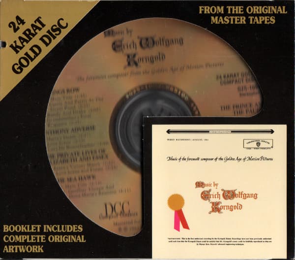 KORNGOLD, ERICH WOLFGANG - THE FILM MUSIC OF (DCC GOLD DISC)