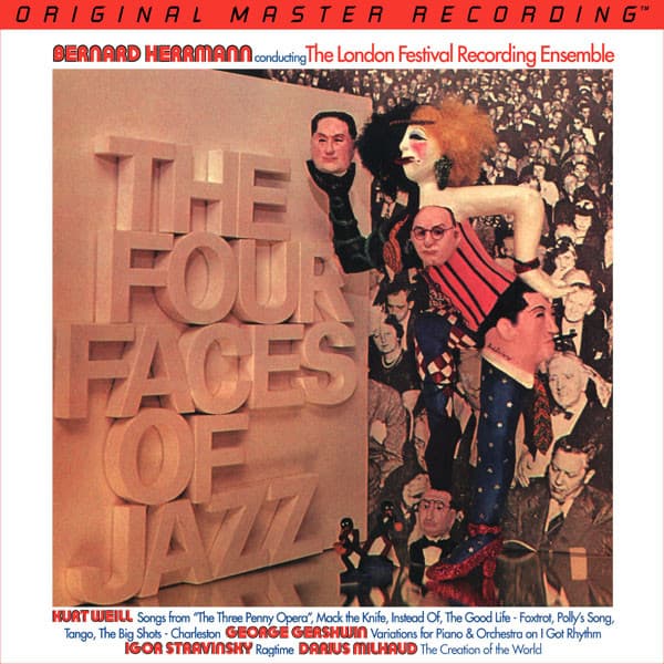 HERRMANN, BERNARD - THE FOUR FACES OF JAZZ (MFSL)