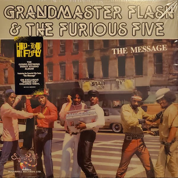 GRANDMASTER FLASH & THE FURIOUS FIVE - THE MESSAGE (BRONX ICE)