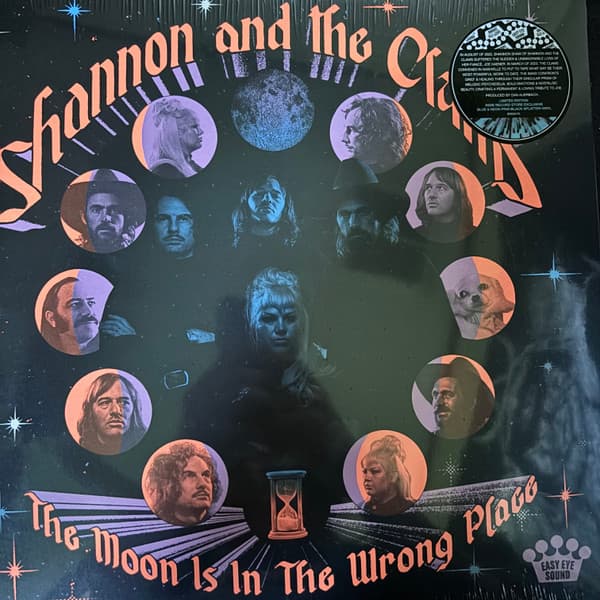 SHANNON AND THE CLAMS - THE MOON IS IN THE WRONG PLACE (BLUE & NEON PINK/BLACK SPLATTER)