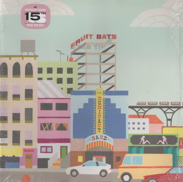 FRUIT BATS - THE RUMINANT BAND (15TH ANN. OPAQUE PINK)