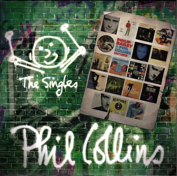 COLLINS, PHIL - THE SINGLES (TRANSPARENT PETROL & MAGENTA)