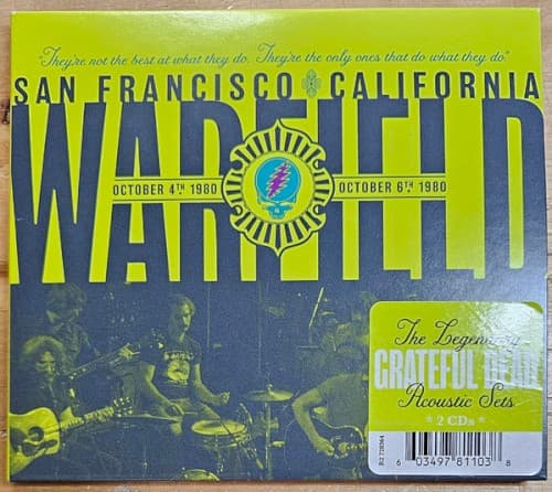 GRATEFUL DEAD - THE WARFIELD, SAN FRANCISCO OCT 4 & 6 1980