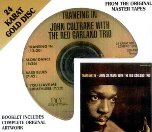 COLTRANE, JOHN WITH THE RED GARLAND TRIO - TRANEING IN (DCC GOLD DISC)