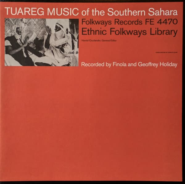 TUAREG MUSIC OF THE SOUTHERN SAHARA / VARIOUS - TUAREG MUSIC OF THE SOUTHERN SAHARA / VARIOUS