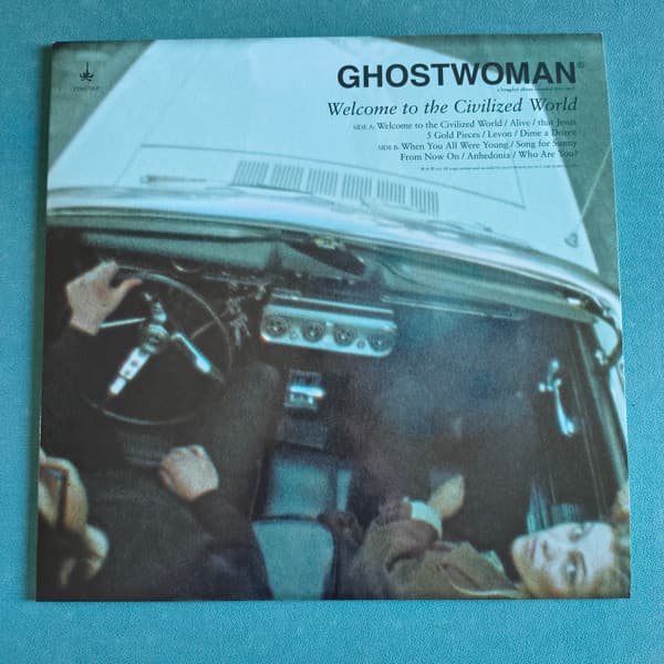 GHOSTWOMAN - WELCOME TO THE CIVILIZED WORLD (COKE BOTTLE CLEAR)
