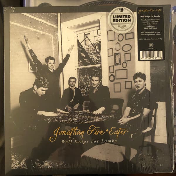 JONATHAN FIRE EATER - WOLF SONGS FOR LAMBS (BLK) (RMST)