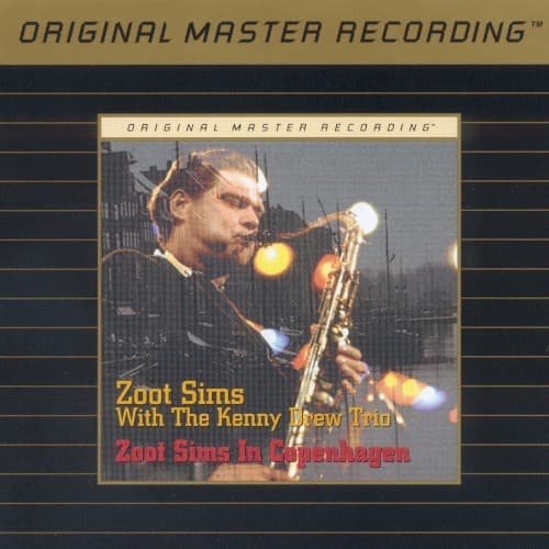 SIMS, ZOOT WITH THE KENNY DREW TRIO - ZOOT SIMS IN COPENHAGEN